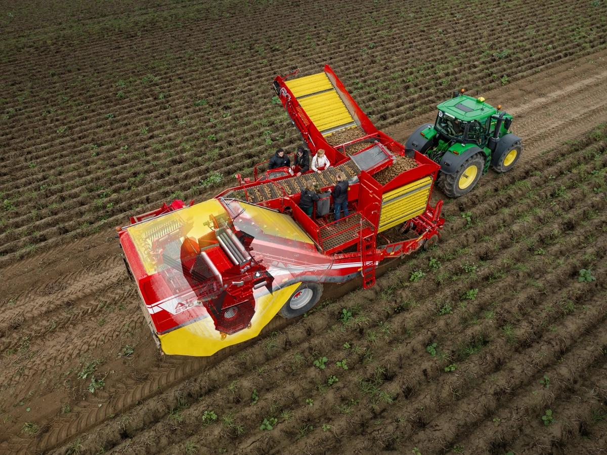 GRIMME und SPUDNIK -  AirSep®-Trenngerät