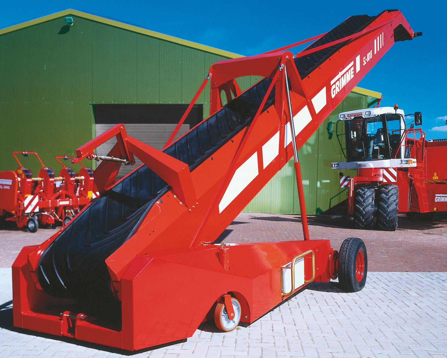 1999 - Markteinführung der GRIMME Lege- und Lagertechnik 