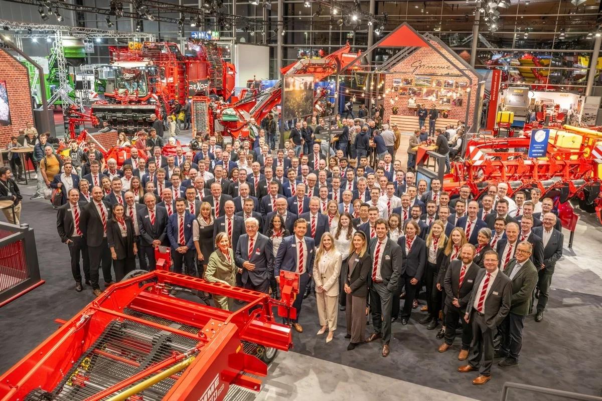 GRIMME Team, GRIMME Group, INTERNORM, RICON, ASA-LIFT, Schmiede.one, Shaktiman, Agritechnica